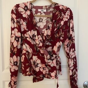 South moon under wrap blouse